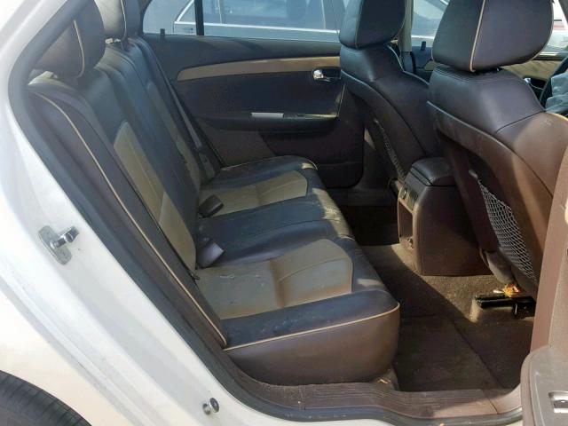 1G1ZE5EBXAF216722 - 2010 CHEVROLET MALIBU LTZ თეთრი ფოტო 6