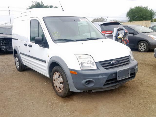 NM0LS7CN5DT176423 - 2013 FORD TRANSIT CO WHITE photo 1