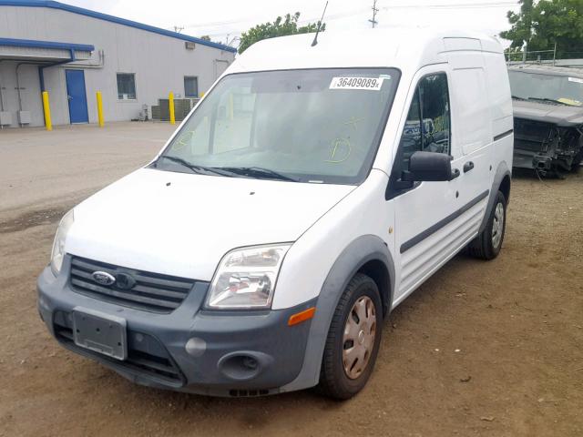 NM0LS7CN5DT176423 - 2013 FORD TRANSIT CO WHITE photo 2