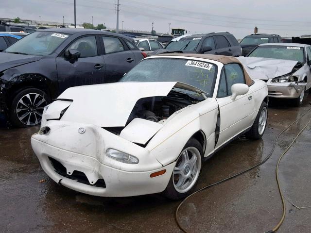 JM1NA3536R0503102 - 1994 MAZDA MX-5 MIATA WHITE photo 2