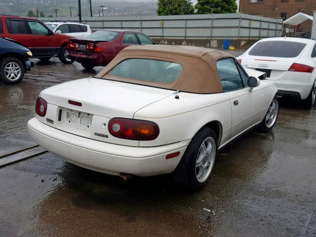 JM1NA3536R0503102 - 1994 MAZDA MX-5 MIATA WHITE photo 4