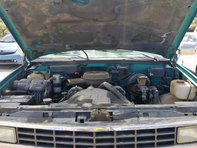 2GCEK19Z0P1206912 - 1993 CHEVROLET GMT-400 K1 GREEN photo 7