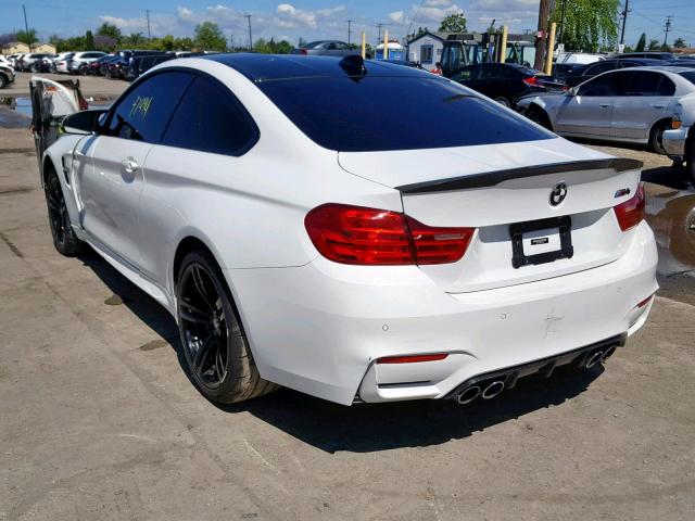 WBS3R9C59FK329333 - 2015 BMW M4 WHITE photo 3