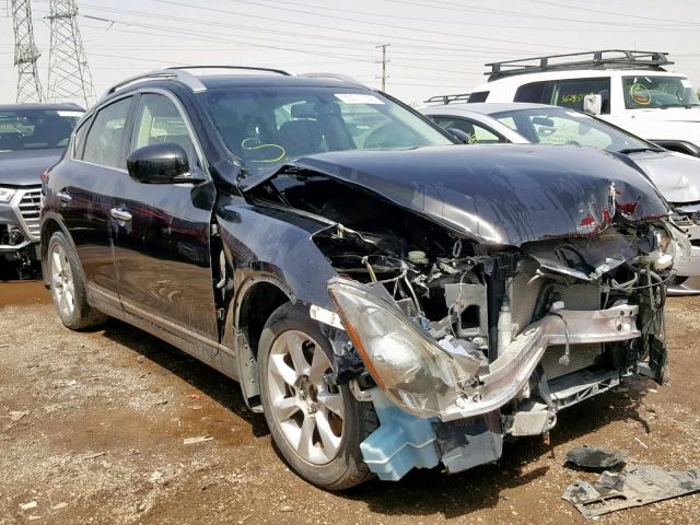 JN1AJ0HR3AM757069 - 2010 INFINITI EX35 BASE BLACK photo 1