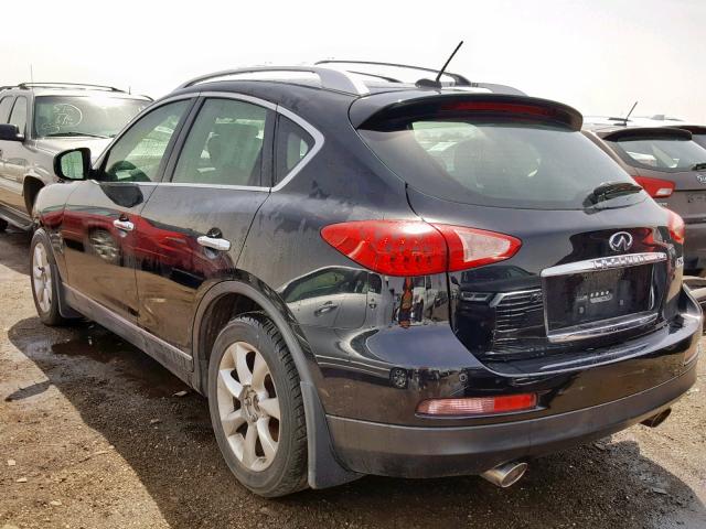 JN1AJ0HR3AM757069 - 2010 INFINITI EX35 BASE BLACK photo 3