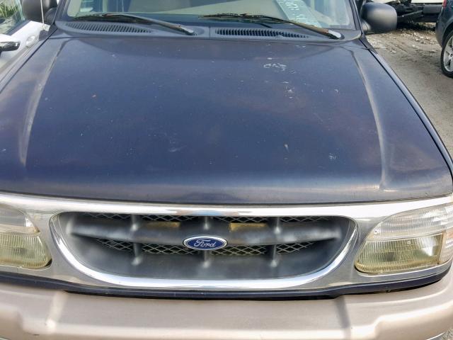 1FMZU84P5YUB74454 - 2000 FORD EXPLORER E BLUE photo 7