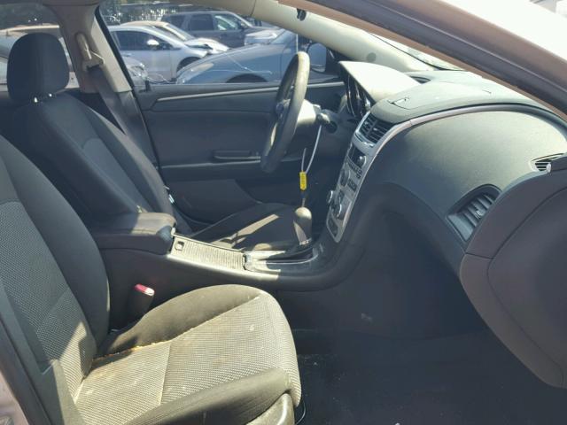 1G1ZH57B59F165193 - 2009 CHEVROLET MALIBU 1LT 银色 照片 5