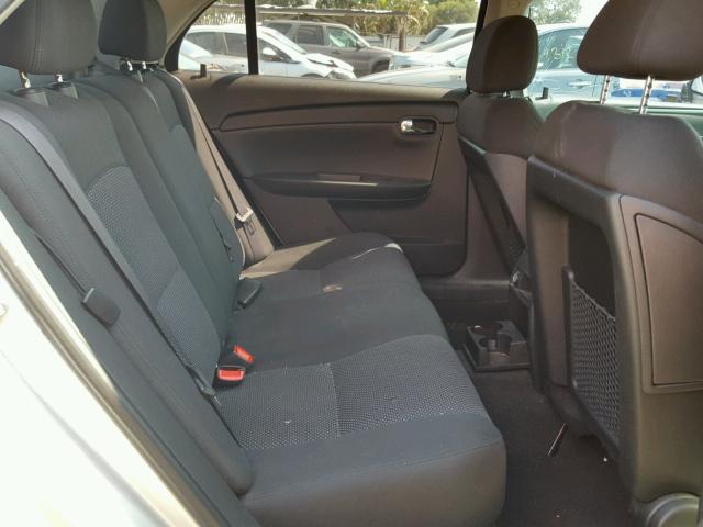 1G1ZH57B59F165193 - 2009 CHEVROLET MALIBU 1LT 银色 照片 6