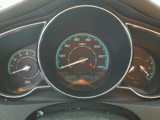 1G1ZH57B59F165193 - 2009 CHEVROLET MALIBU 1LT 银色 照片 8