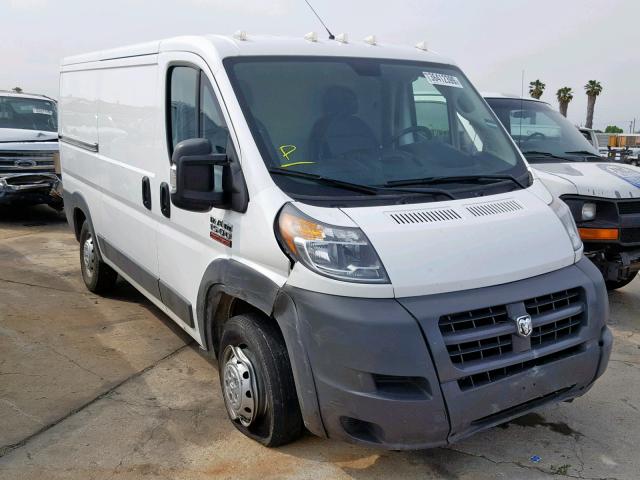 3C6TRVAGXHE547878 - 2017 RAM PROMASTER WHITE photo 1