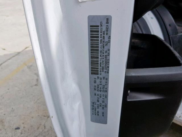 3C6TRVAGXHE547878 - 2017 RAM PROMASTER WHITE photo 10