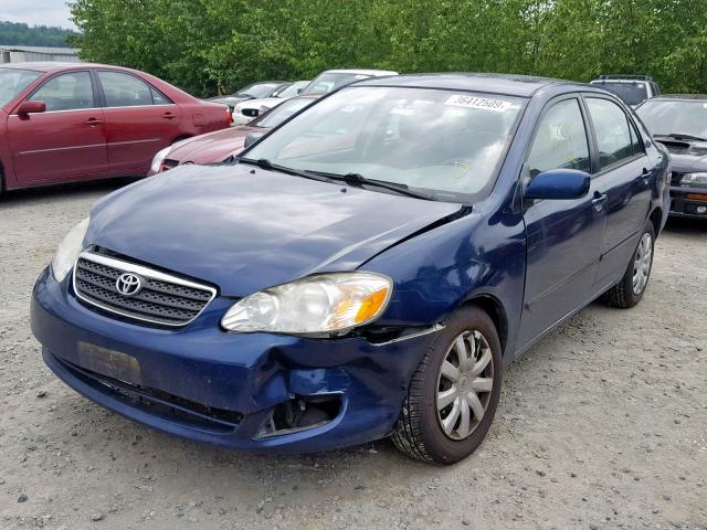 1NXBR30E86Z643382 - 2006 TOYOTA COROLLA CE BLUE photo 2