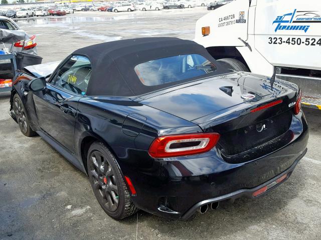 JC1NFAEK9H0112826 - 2017 FIAT 124 SPIDER BLACK photo 3