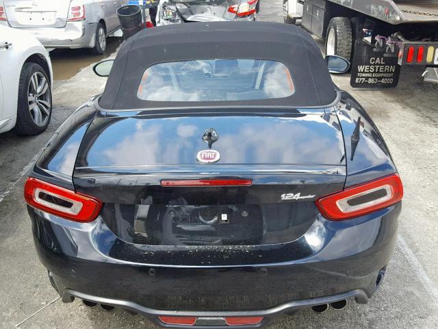 JC1NFAEK9H0112826 - 2017 FIAT 124 SPIDER BLACK photo 6