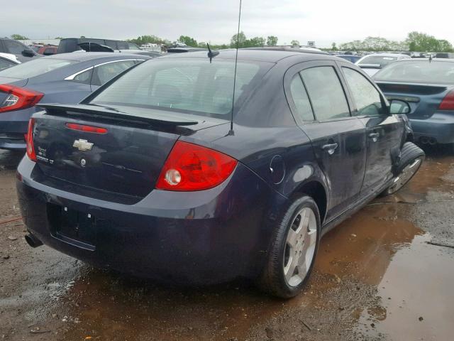 1G1AF5F58A7236366 - 2010 CHEVROLET COBALT 2LT BLACK photo 4