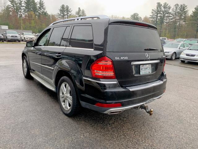 4JGBF7BE0BA725714 - 2011 MERCEDES-BENZ GL 450 4MA BLACK photo 3