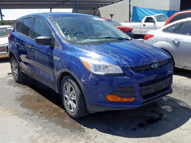 1FMCU0F78FUC88305 - 2015 FORD ESCAPE S BLUE photo 1