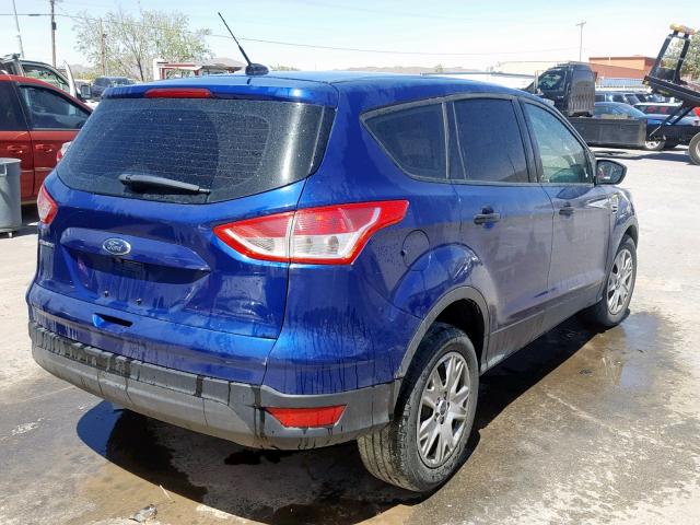 1FMCU0F78FUC88305 - 2015 FORD ESCAPE S BLUE photo 4