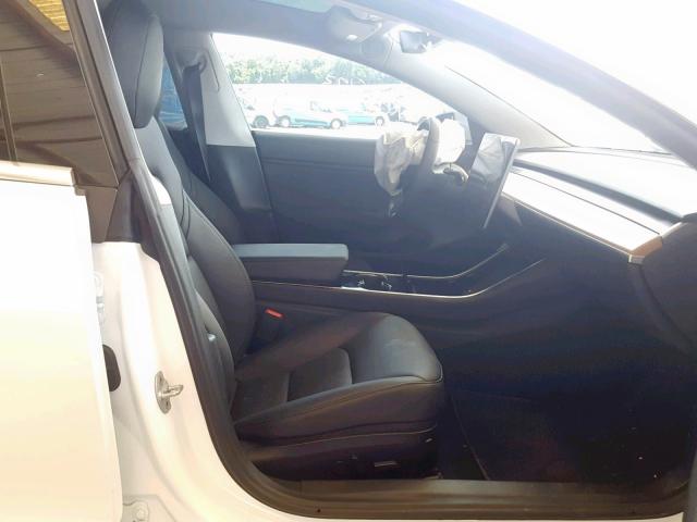 5YJ3E1EB0KF193799 - 2019 TESLA MODEL 3 WHITE photo 5