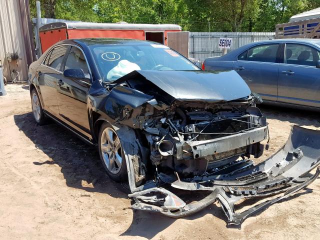 1G1ZH57B194189681 - 2009 CHEVROLET MALIBU 1LT BLACK photo 1