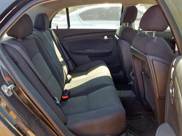 1G1ZH57B194189681 - 2009 CHEVROLET MALIBU 1LT BLACK photo 6
