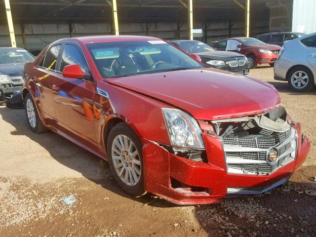 1G6DE5EG6A0136269 - 2010 CADILLAC CTS LUXURY RED photo 1