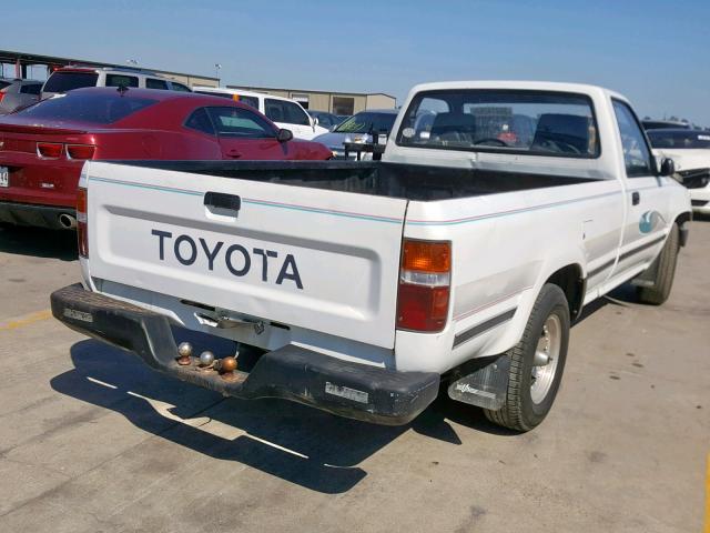 JT4RN82P2M5041935 - 1991 TOYOTA PICKUP 1/2 WHITE photo 4