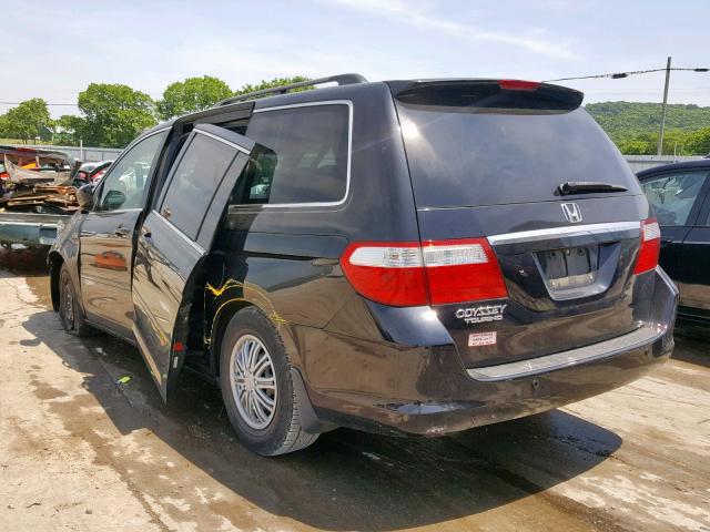 5FNRL38876B064055 - 2006 HONDA ODYSSEY TO BLACK photo 3