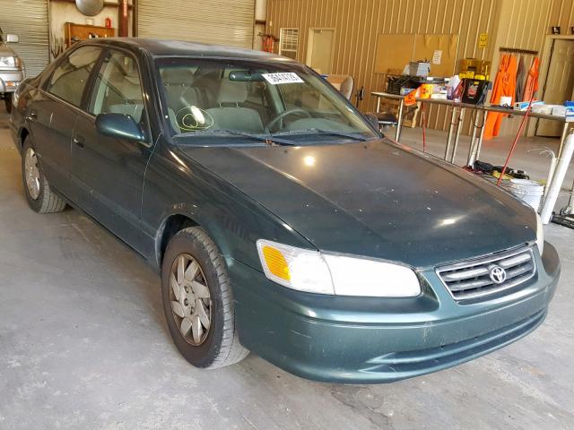 4T1BG22K41U017436 - 2001 TOYOTA CAMRY CE GREEN photo 1