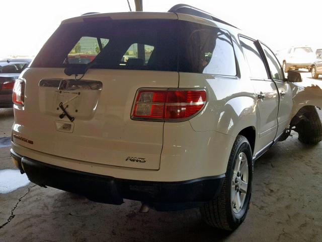 5GZEV23D79J205001 - 2009 SATURN OUTLOOK XR თეთრი ფოტო 4
