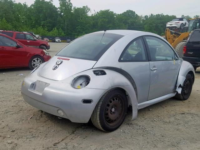 3VWCK21C52M420684 - 2002 VOLKSWAGEN NEW BEETLE ვერცხლისფერი ფოტო 4