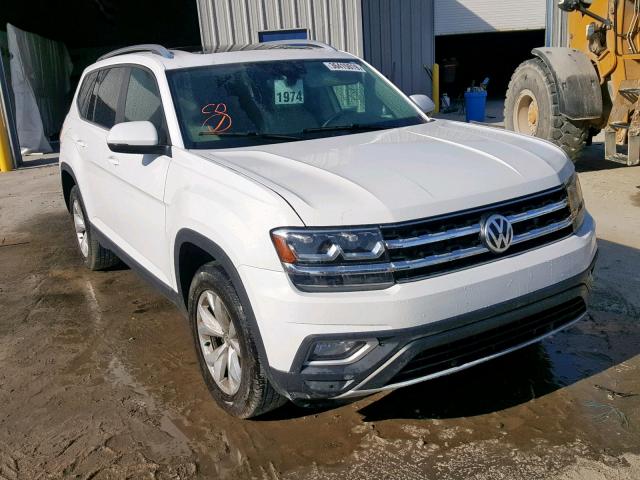 1V2ER2CA2JC519254 - 2018 VOLKSWAGEN ATLAS SEL WHITE photo 1