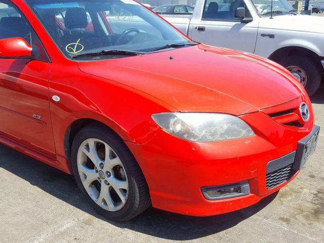 JM1BK324471661328 - 2007 MAZDA 3 S  photo 9