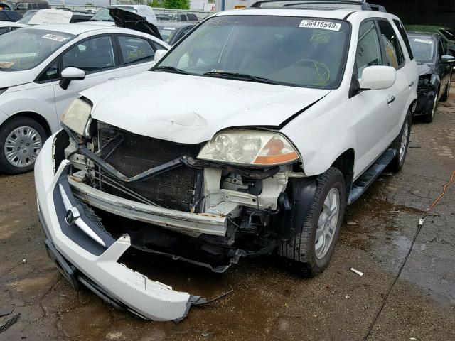 2HNYD18673H521815 - 2003 ACURA MDX TOURIN WHITE photo 2