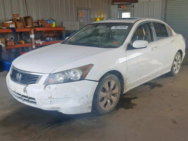 1HGCP268X9A080451 - 2009 HONDA ACCORD EXL WHITE photo 2