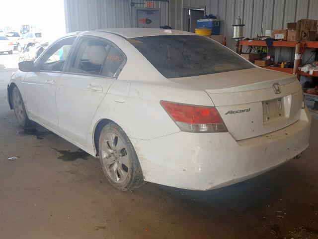 1HGCP268X9A080451 - 2009 HONDA ACCORD EXL WHITE photo 3