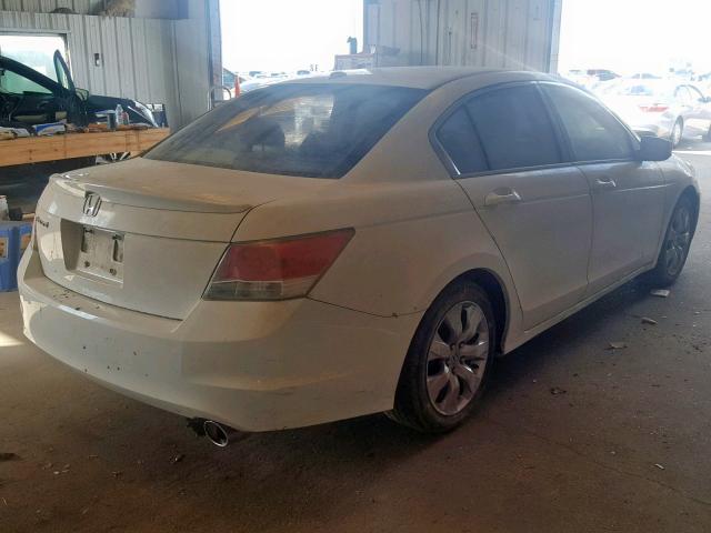 1HGCP268X9A080451 - 2009 HONDA ACCORD EXL WHITE photo 4