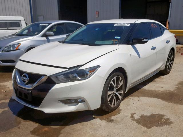 1N4AA6AP8GC382213 - 2016 NISSAN MAXIMA 3.5 WHITE photo 2