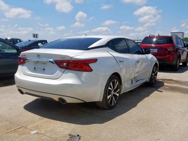 1N4AA6AP8GC382213 - 2016 NISSAN MAXIMA 3.5 WHITE photo 4