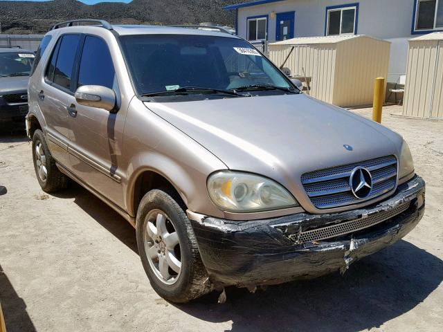 4JGAB57E84A511156 - 2004 MERCEDES-BENZ ML 350 GOLD photo 1