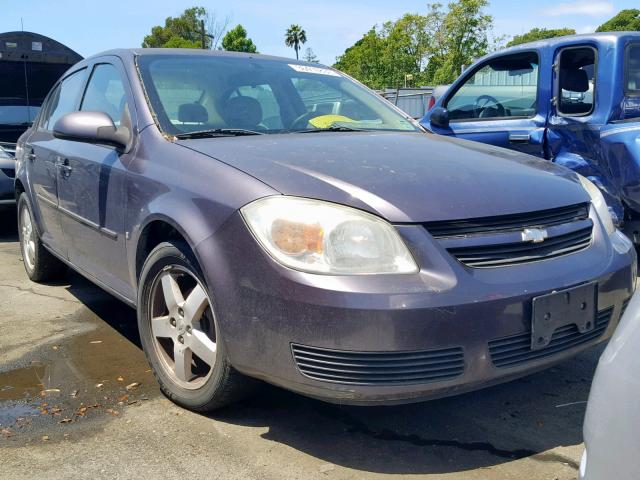 1G1AL55F967762919 - 2006 CHEVROLET COBALT LT PURPLE photo 1