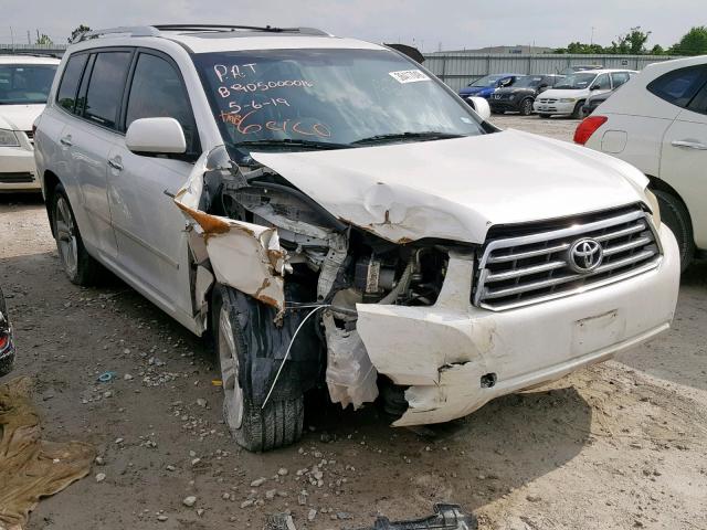 JTEDS42A782009346 - 2008 TOYOTA HIGHLANDER WHITE photo 1