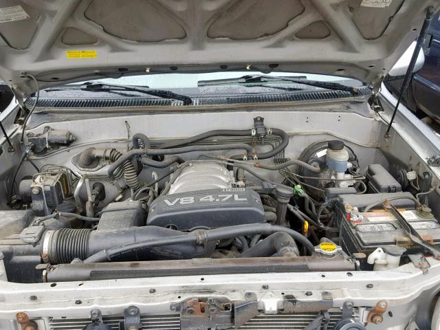 5TDBT48A93S147309 - 2003 TOYOTA SEQUOIA LI GRAY photo 7