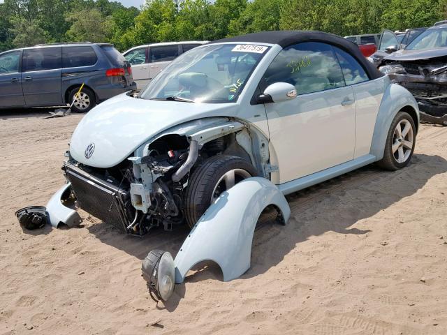 3VWRW3AL5AM006579 - 2010 VOLKSWAGEN NEW BEETLE Mavi foto 2