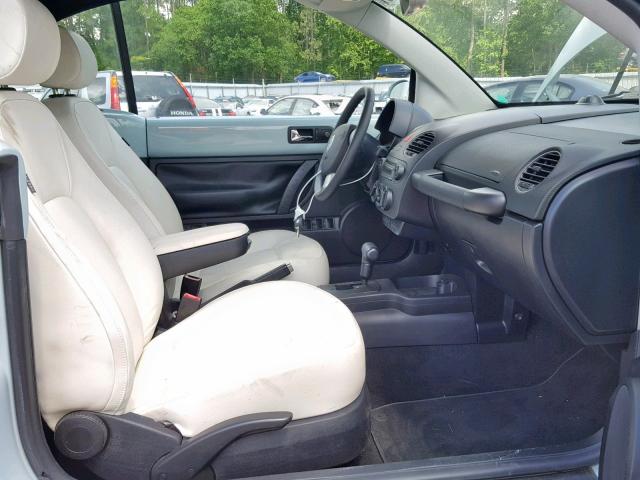 3VWRW3AL5AM006579 - 2010 VOLKSWAGEN NEW BEETLE Mavi foto 5