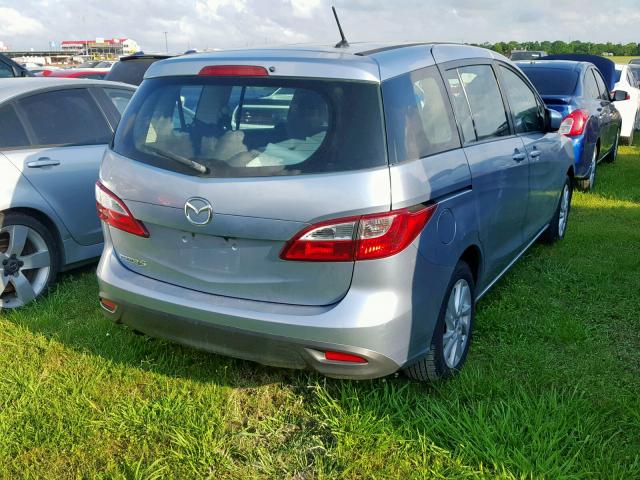 JM1CW2BL4C0106695 - 2012 MAZDA 5 BLUE photo 4