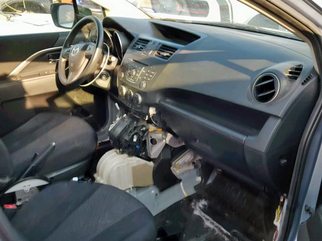 JM1CW2BL4C0106695 - 2012 MAZDA 5 BLUE photo 5