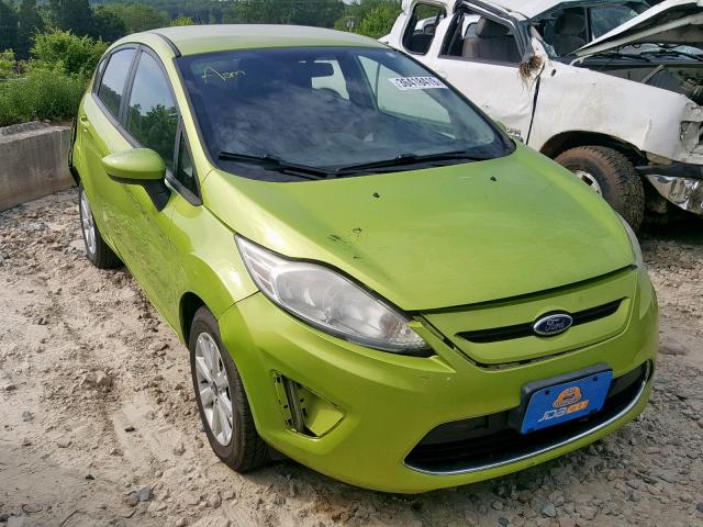 3FADP4EJ4BM173984 - 2011 FORD FIESTA SE GREEN photo 1