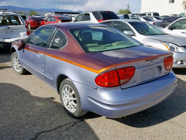 1G3NF12E0XC355200 - 1999 OLDSMOBILE ALERO GLS TWO TONE photo 3