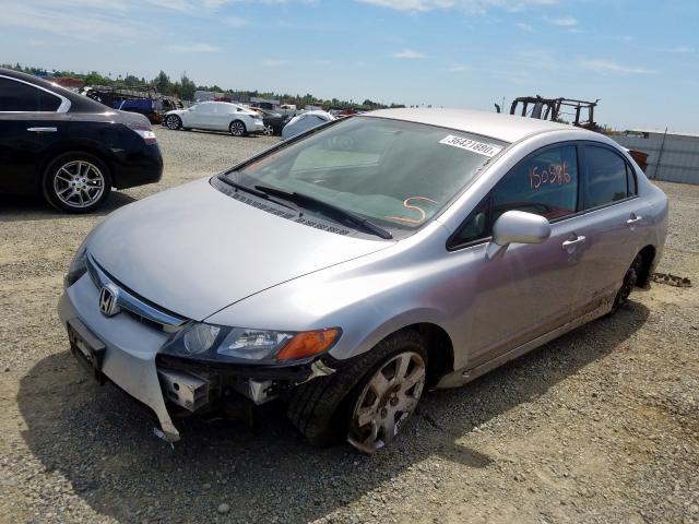 JHMFA16507S003297 - 2007 HONDA CIVIC LX  photo 2